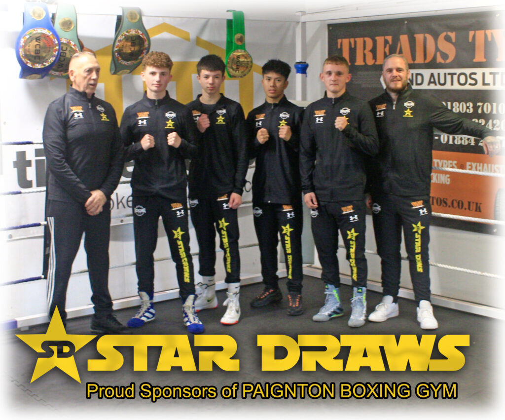 Paignton Boxing Gym in New Star Draws Gear