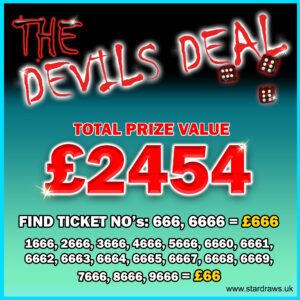 ★ Devils Deal - £2454 to be won! - Image 3