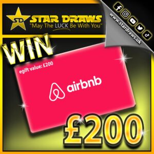 Win £200 Airbnb egift